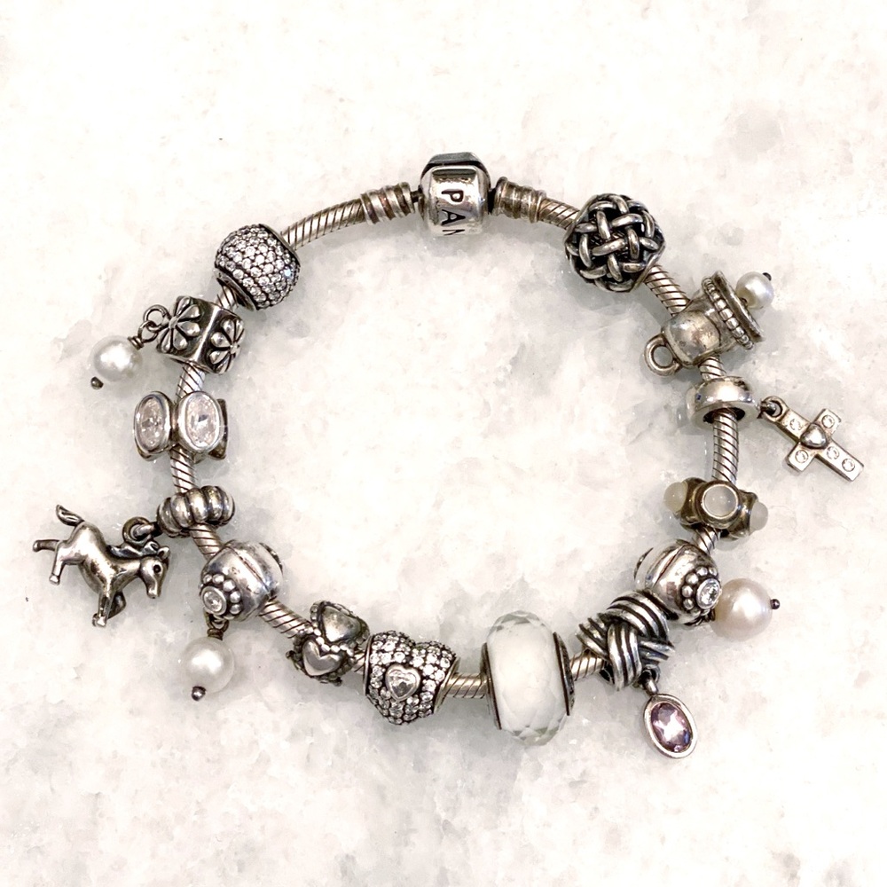 Pandora Silver Charm Bracelet